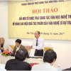 Ông Huỳnh Văn Ngàn phát biểu tại Hội thảo (1)